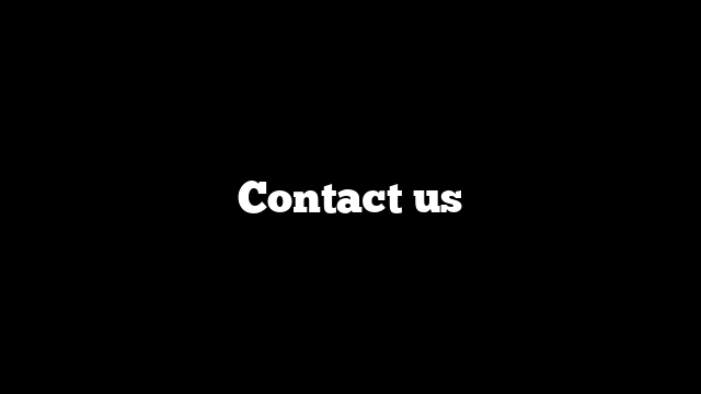 Contact us